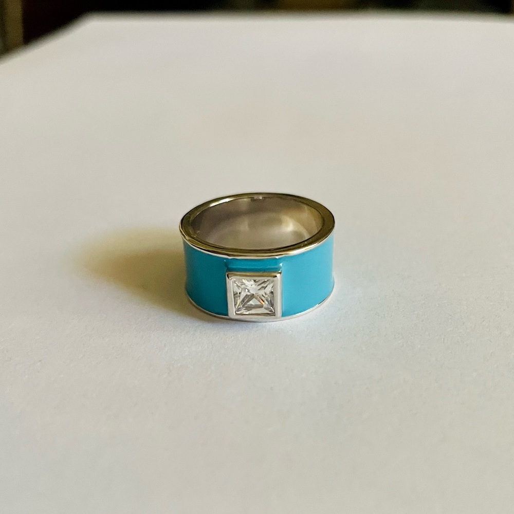 Turquoise Sparkle Ring